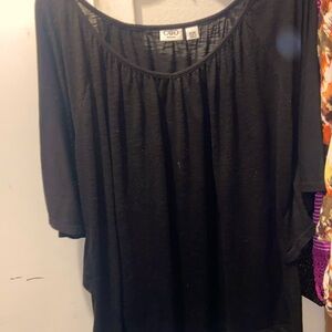 CATO Black Colored blouse